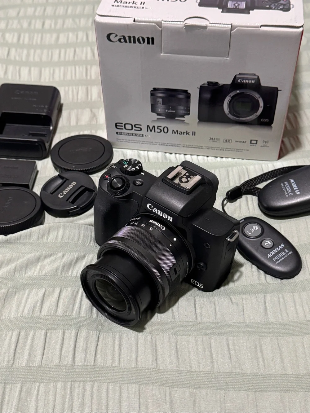 Canon EOS M50 Mark II Compact Mirrorless Camera - Black